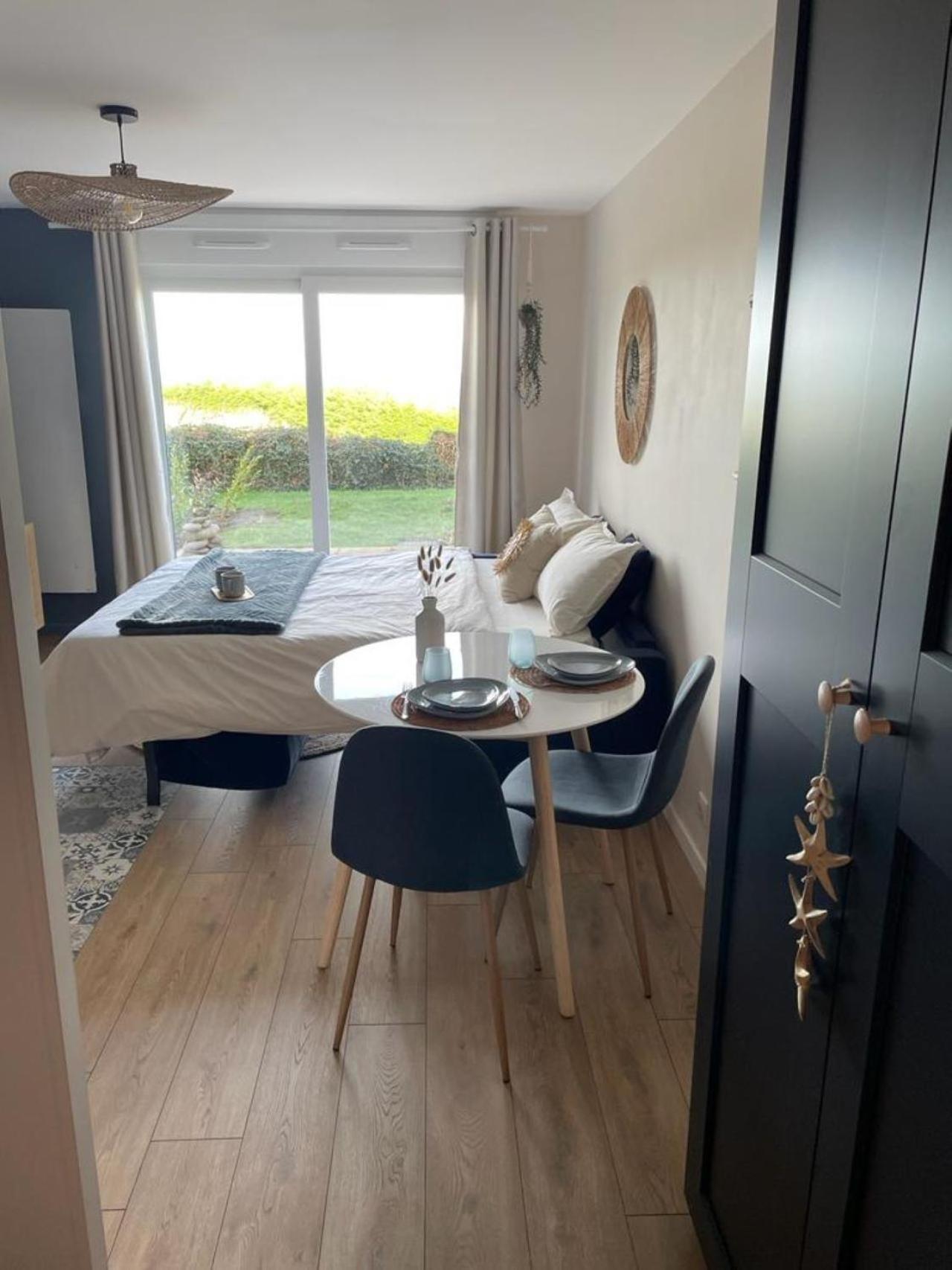 Bienvenue Au Studio L'Escale Bleue Avec Vue Mer Et Sur Le Cap Frehel Saint-Cast-le-Guildo Exterior foto